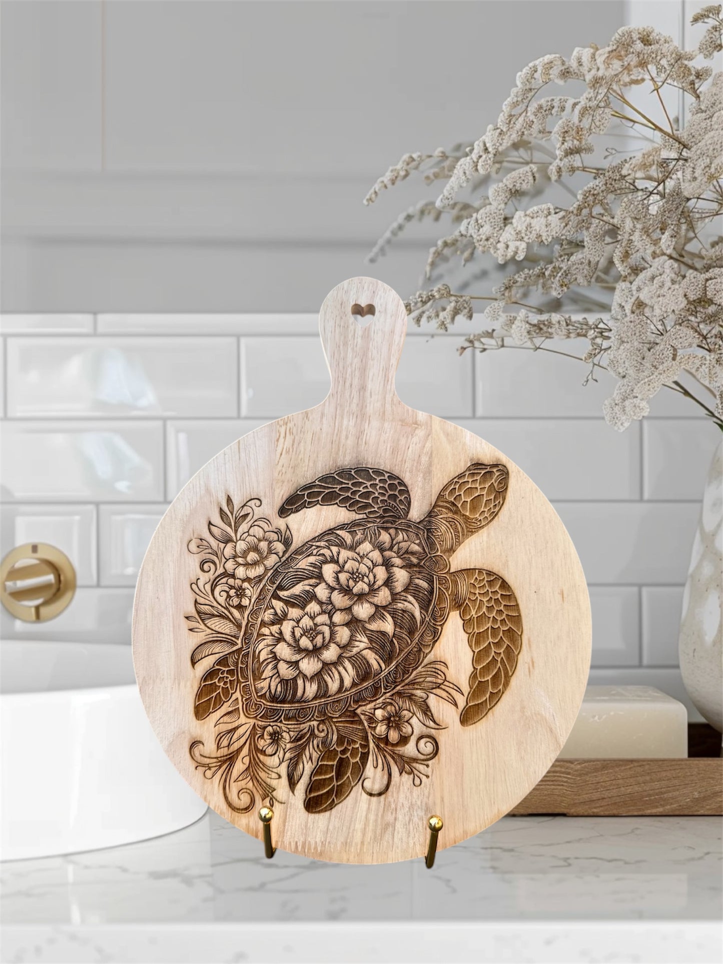 Honu Love Cutting Board
